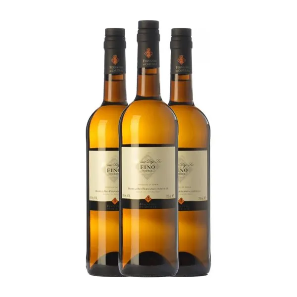 Fernando de Castilla Palomino Fino Manzanilla-Sanlúcar de Barrameda Classic — Clásico 75 cl Vino Generoso Fortificado (Caja de 3 unidades)