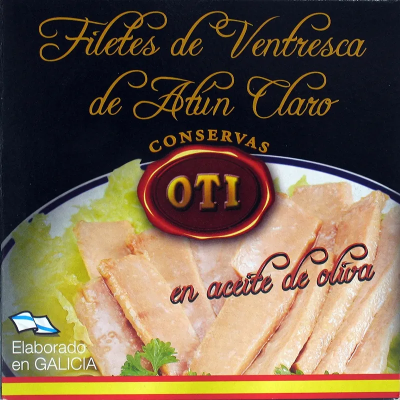 FILETES DE VENTRESCA DE ATÚN CLARO 510g Oti