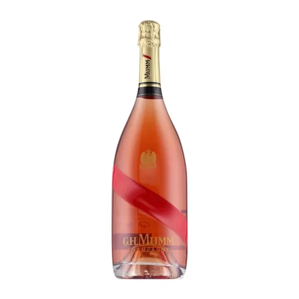 G.H. Mumm Grand Cordon Brut Champagne Rosé — Rosado Botella Magnum 1,5 L Espumoso Rosado