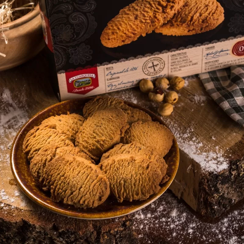GALLETINAS DE MANTEQUILLA Y AVELLANA DE LA LUARQUESA