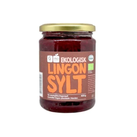 Garant Lingon Sylt Eko / Mermelada de Arándanos Rojos 400g