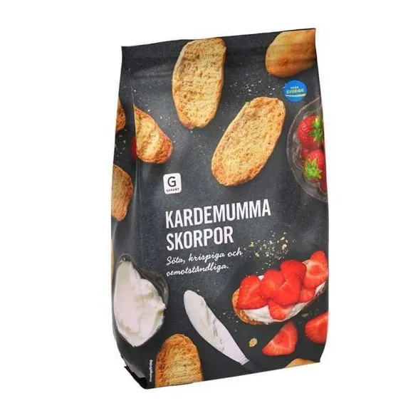 Garant Krisprolls Kardemumma / Pan Crujiente Sueco con Cardamomo 400g