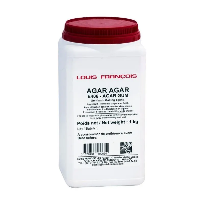 Gelificante Agar Agar Polvo - 1Kg