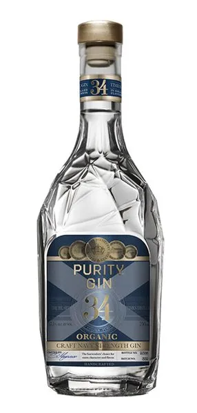 'Ginebra Purity Organic Craft Nordic Navy Strenght Gin'