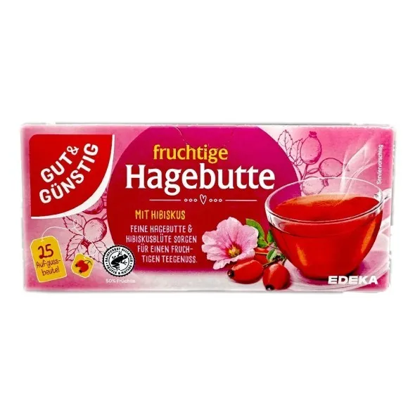 Gut&Günstig Fruchtige Hagebutte / Té de Rosa Mosqueta x25