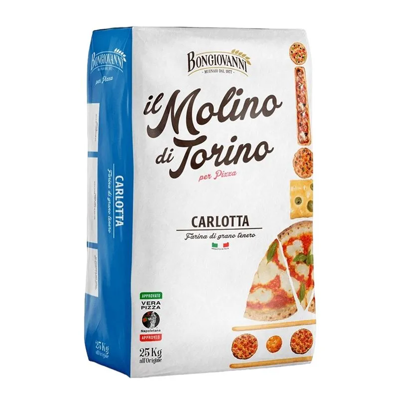 Harina Trigo Carlotta Pizza Tipo 0/00 - 25Kg