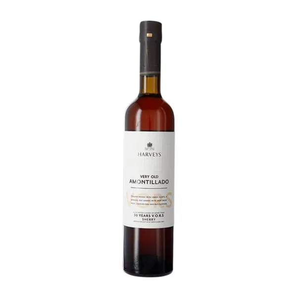 Harvey's Palomino Fino Jerez-Xérès-Sherry Amontillado VORS Very Old Rare Sherry — Muy Viejo y Exclusivo Botella Medium 50 cl Vino Generoso Fortificado