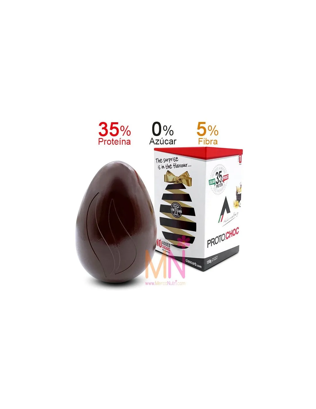 Huevo de chocolate proteico OVOCHOC 150g