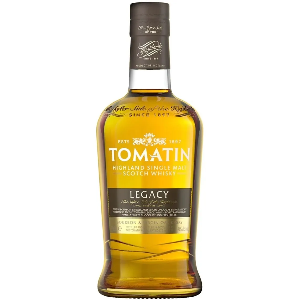 Whisky Escocés TOMATIN Legacy Highland Single Malt 70cl
