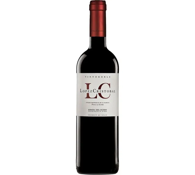 Vino Tinto LÓPEZ CRISTÓBAL Roble 2020 D.O. Ribera Del Duero 75cl