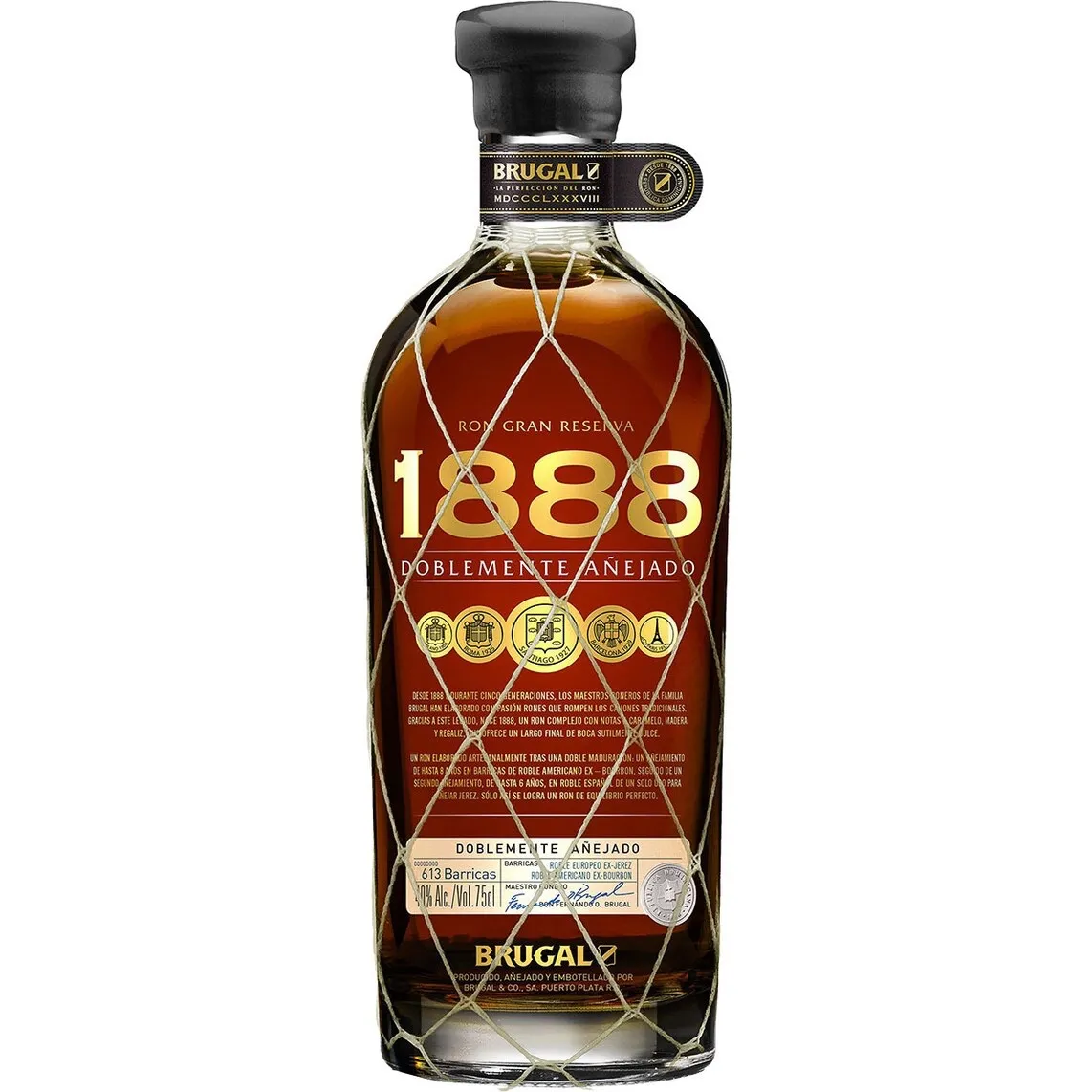 Ron Dominicano Doblemente Añejado BRUGAL 1888 70cl