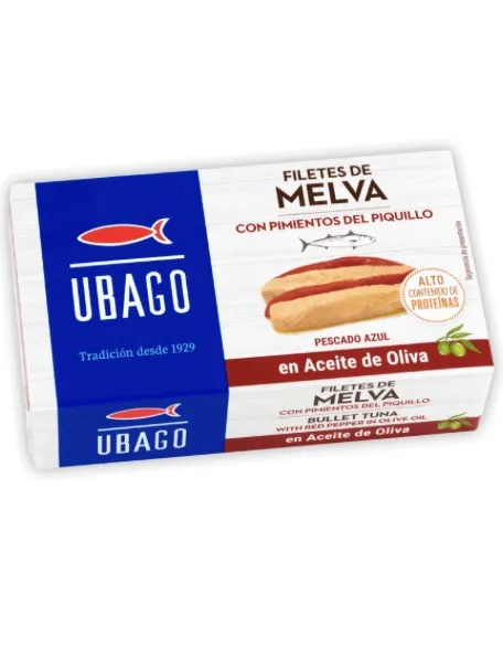 Filetes De Melva Con Pimientos Del Piquillo UBAGO 115g