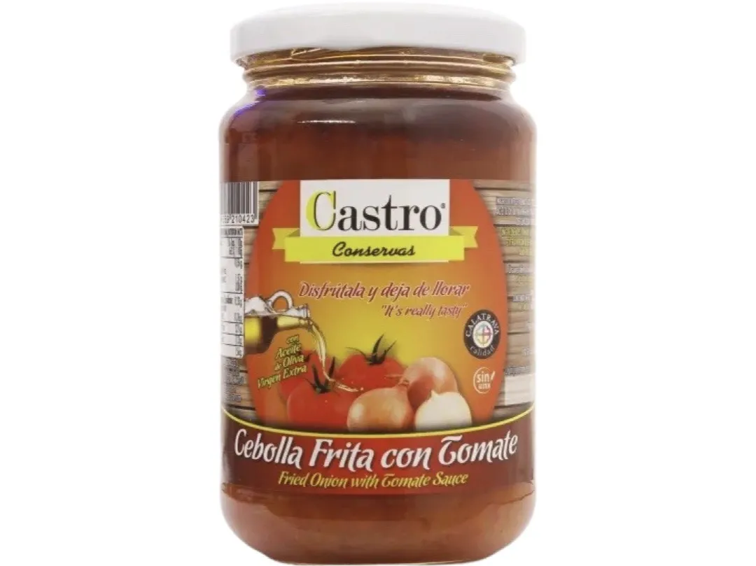 Cebolla Frita Con Tomate CASTRO 350g