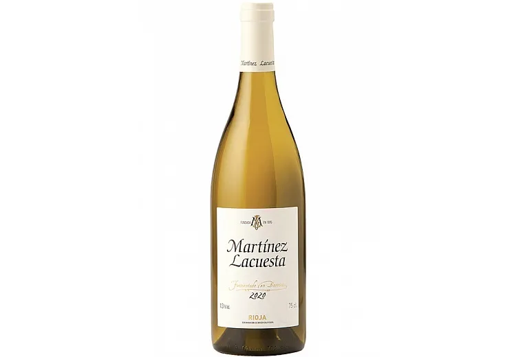 Vino Blanco MARTÍNEZ LACUESTA Fermentado En Barrica 2023 D.O.Ca. Rioja 75cl