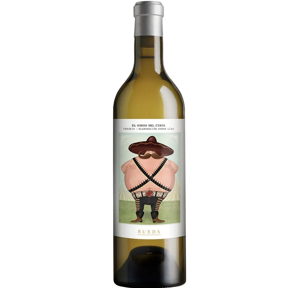 Vino Blanco Verdejo EL GORDO DEL CIRCO 2021 D.O.Rueda 75cl