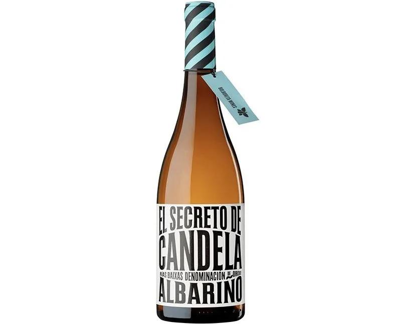 Vino Blanco Albariño EL SECRETO DE CANDELA D.O. Rías Baixas 75cl