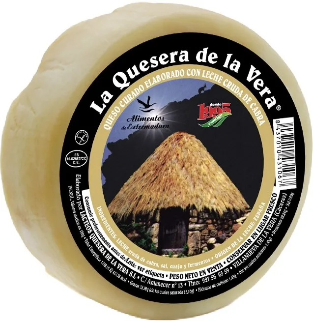Queso Curado De Cabra LA QUESERA DE LA VEGA 500g