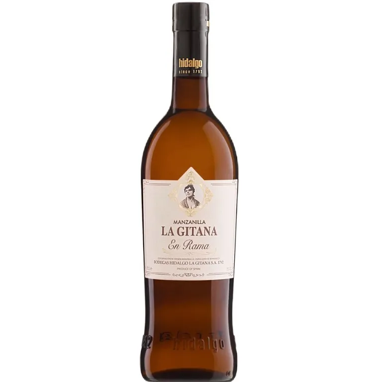 Vino Seco Manzanilla En Rama LA GITANA BODEGAS HIDALGO D.O. Manzanilla-Sanlúcar De Barrameda 75cl