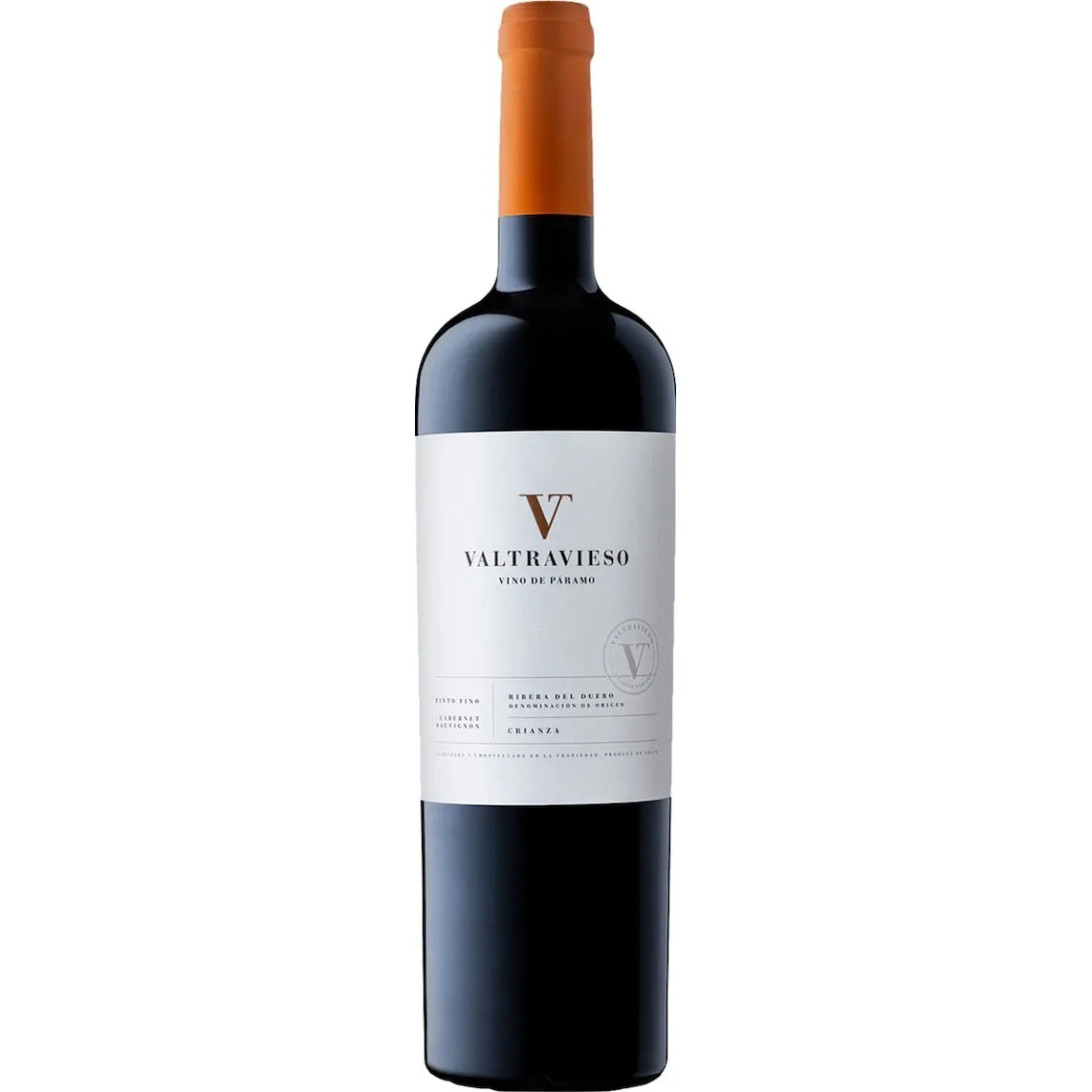 Vino Tinto VALTRAVIESO Crianza 2022 D.O. Ribera Del Duero 75cl