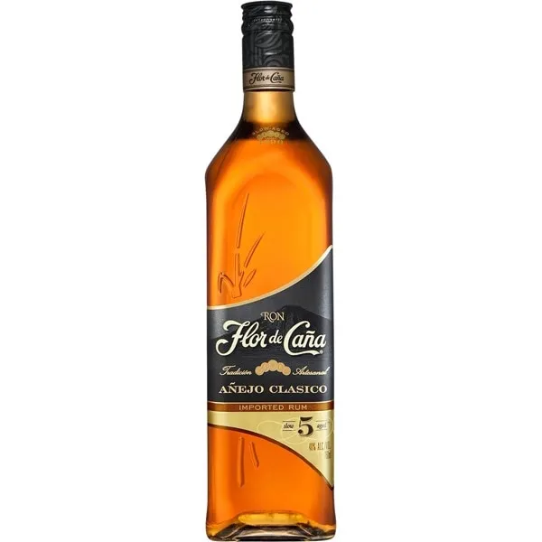 Ron De Nicaragua Añejo Clásico FLOR DE CAÑA 5 Años 70cl