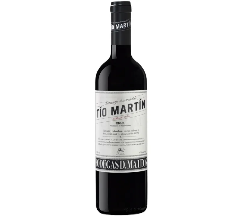 Vino Tinto TÍO MARTÍN Crianza 2020 D.O.Ca.Rioja 75cl