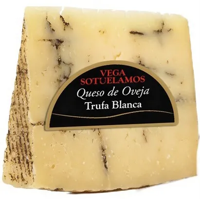 Queso Manchego Curado De Oveja Con Trufa Blanca VEGA SOTUÉLAMOS 200g