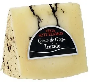 Queso Manchego Curado De Oveja Con Trufa Negra VEGA SOTUÉLAMOS 200g