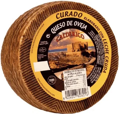 Queso Curado Manchego De Oveja CALDERICO 3kg