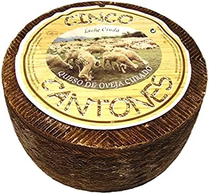 Queso De Oveja Curado CINCO CANTONES 3kg