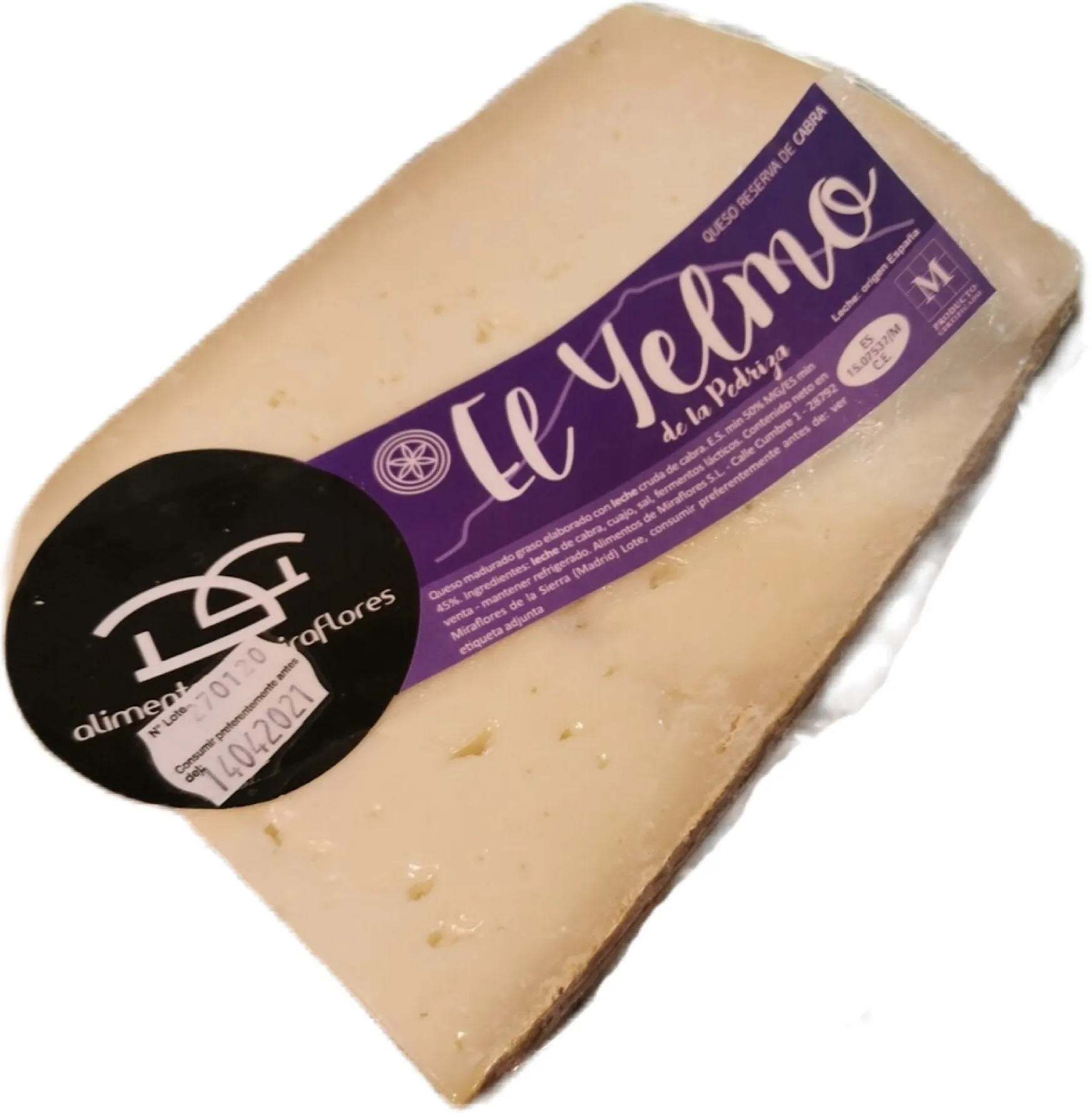Queso Madurado De Cabra EL YELMO 400g