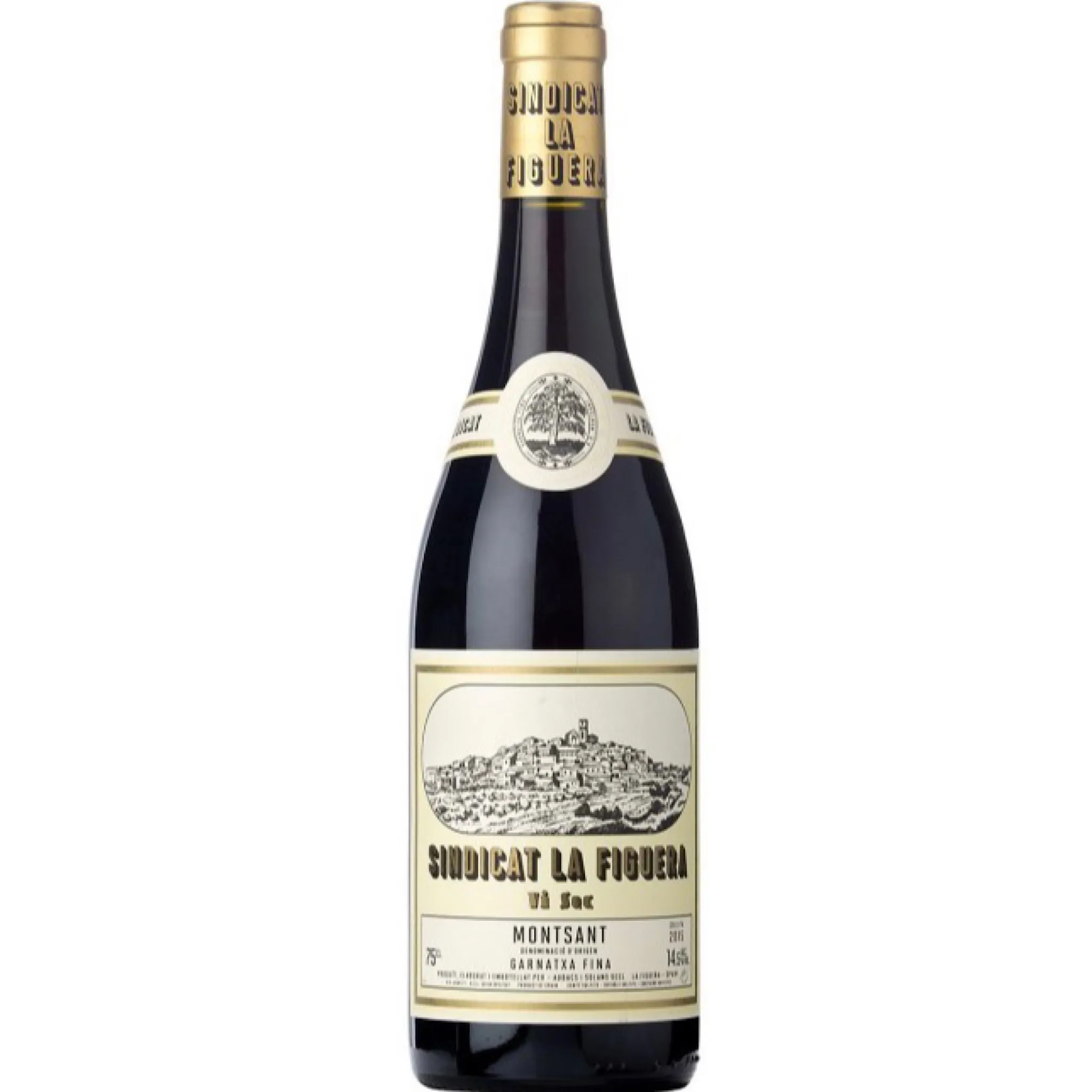Vino Tinto SINDICAT LA FIGUERA 2022 D.O. Monsant 75cl