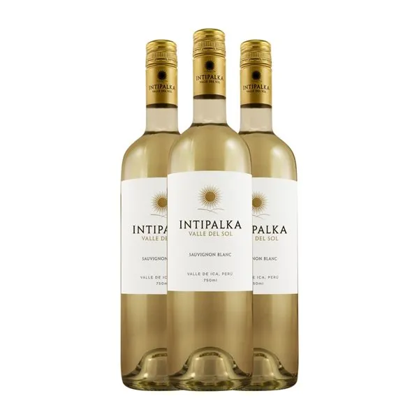 Viñas Queirolo Intipalka Sauvignon Joven 75 cl Vino Blanco (Caja de 3 unidades)