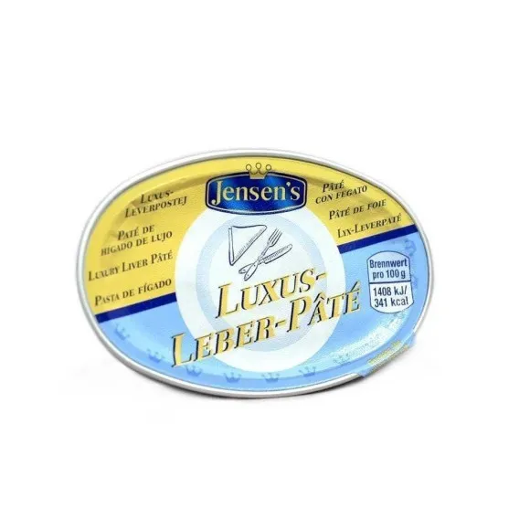 Jensen's Luxus Leber Pâté 80g/ Paté de Foie con Trufas