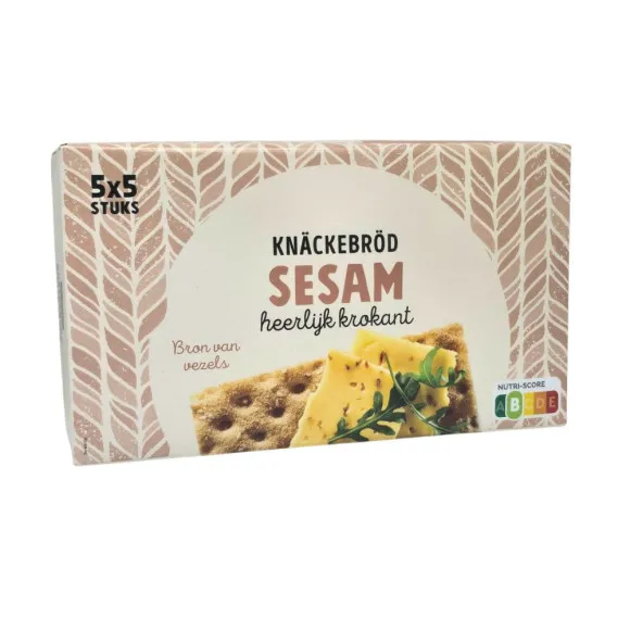 CostaBlanca Knäckebröd Sesam/ Pan Crujiente con Sésamo 5x5 375g