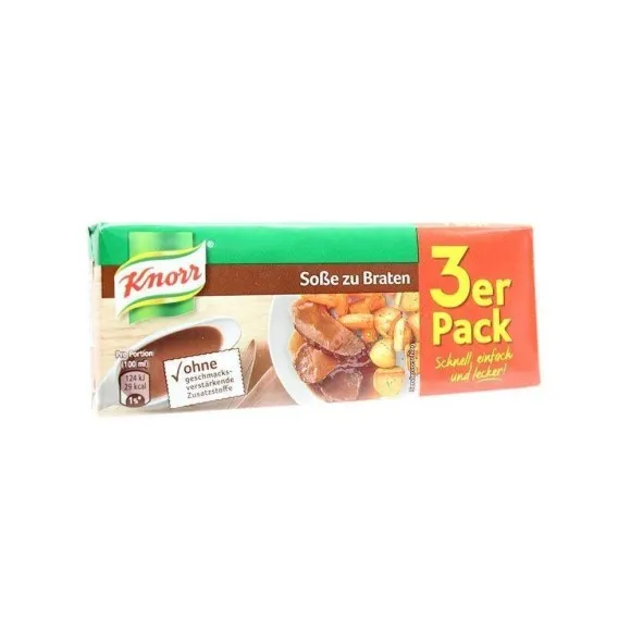Knorr Soße zu Braten / Salsa de Carne en Polvo x3