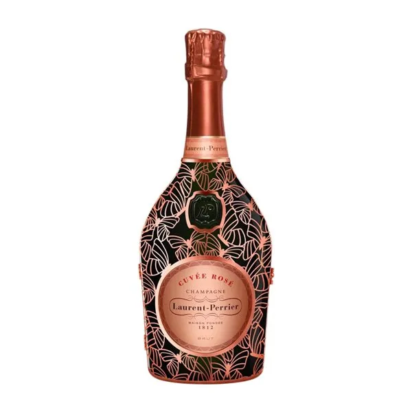 Laurent Perrier Metal Jacket Mariposa Pinot Negro Champagne Cuvée, Rosé — Rosado 75 cl Espumoso Rosado