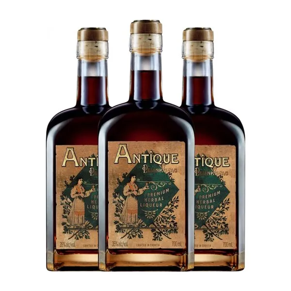 Licores Badel 1862 Pelinkovac Antique 70 cl Herbal (Caja de 3 unidades)