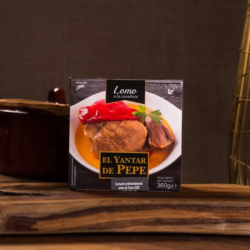 LOMO A LA CAZADORA (380 g.)