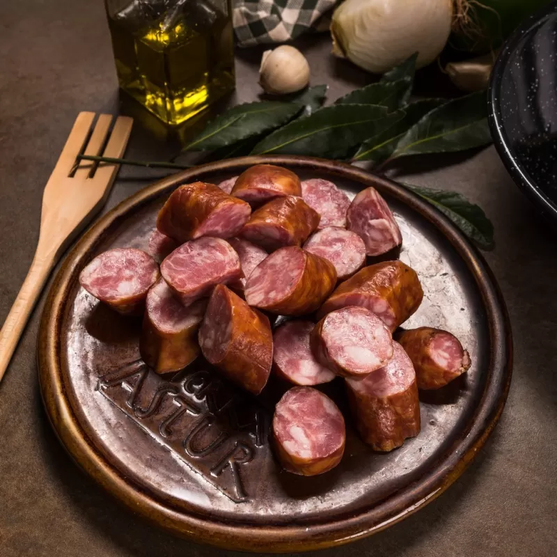 LONGANIZA BLANCA DE AVILÉS (315 g.)