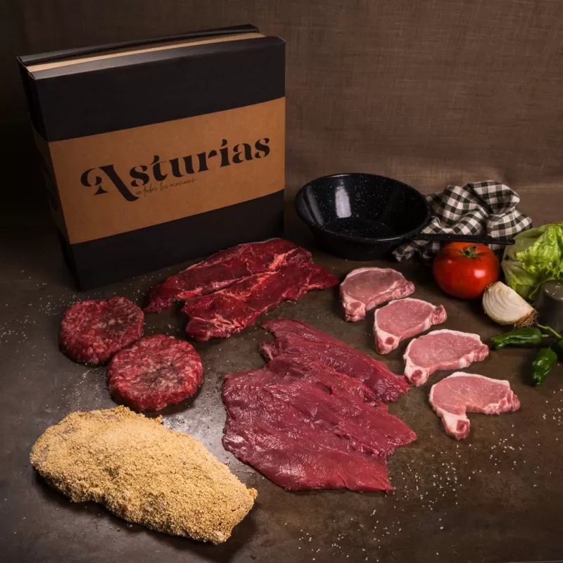 LOTE DEGUSTACIÓN DE CARNES ASTURIANAS
