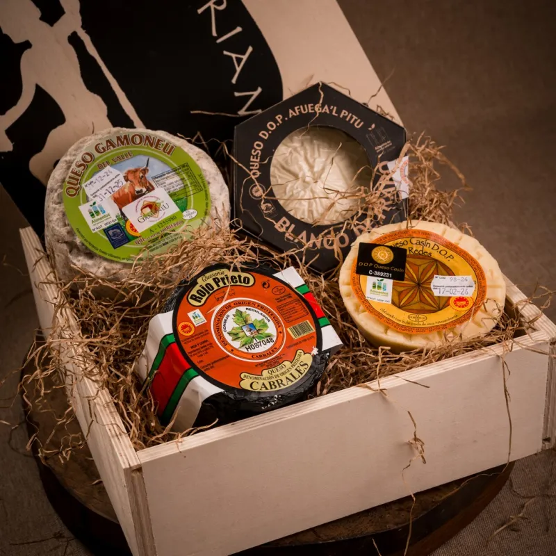 LOTE REGALO QUESOS ASTURIANOS DOP