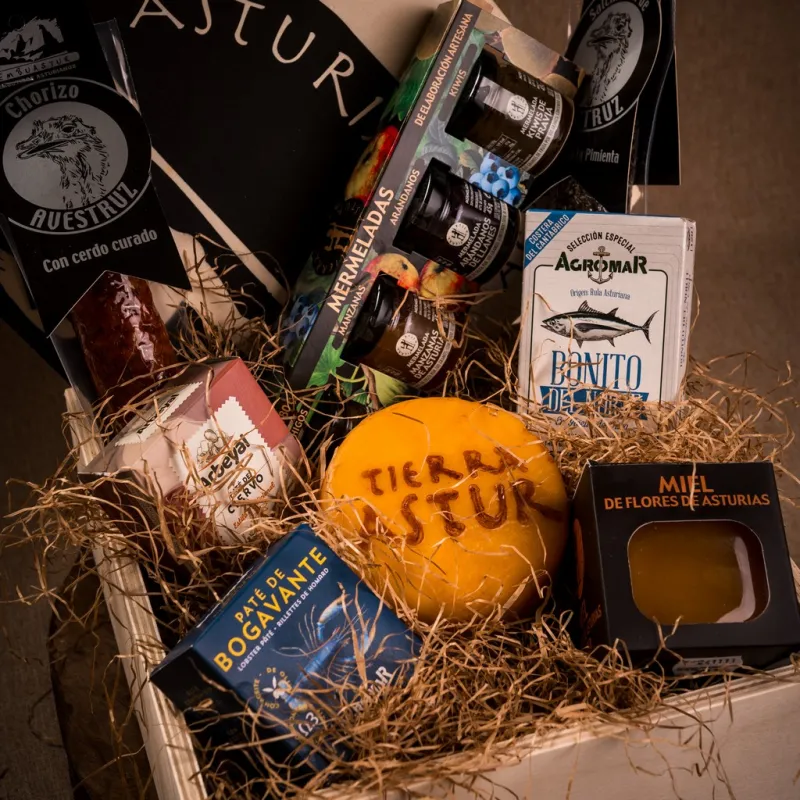 LOTE REGALO SABORES DE ASTURIAS