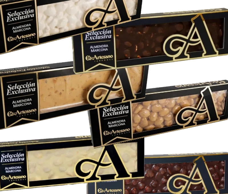 Lote Selección Exclusiva de 6 Turrones - Pack El Artesano