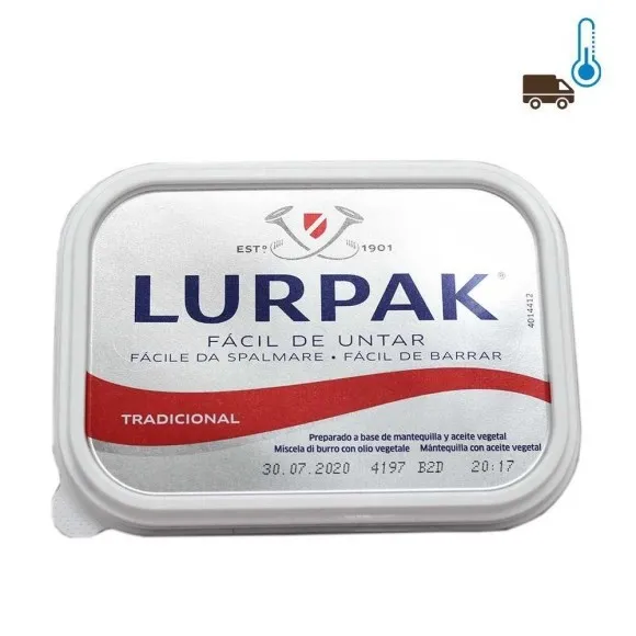Lurpak Butter No Salted / Mantequilla sin Sal 250g