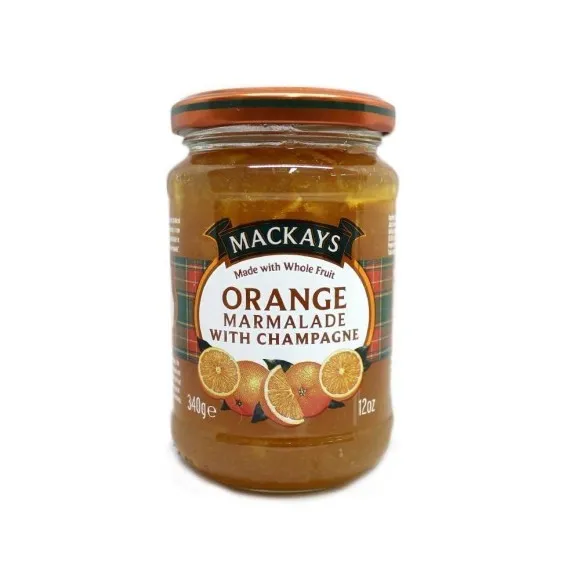 Mackays Orange Marmalade with Champagne / Mermelada de Naranja con Champán 340g