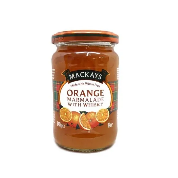 Mackays Orange Marmalade with Whisky / Mermelada de Naranja con Whisky 340g
