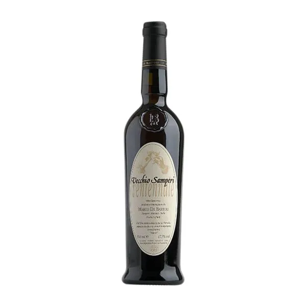 Marco de Bartoli Samperi Ventennali Grillo Marsala Vecchio — Viejo Botella Medium 50 cl Vino Generoso Fortificado