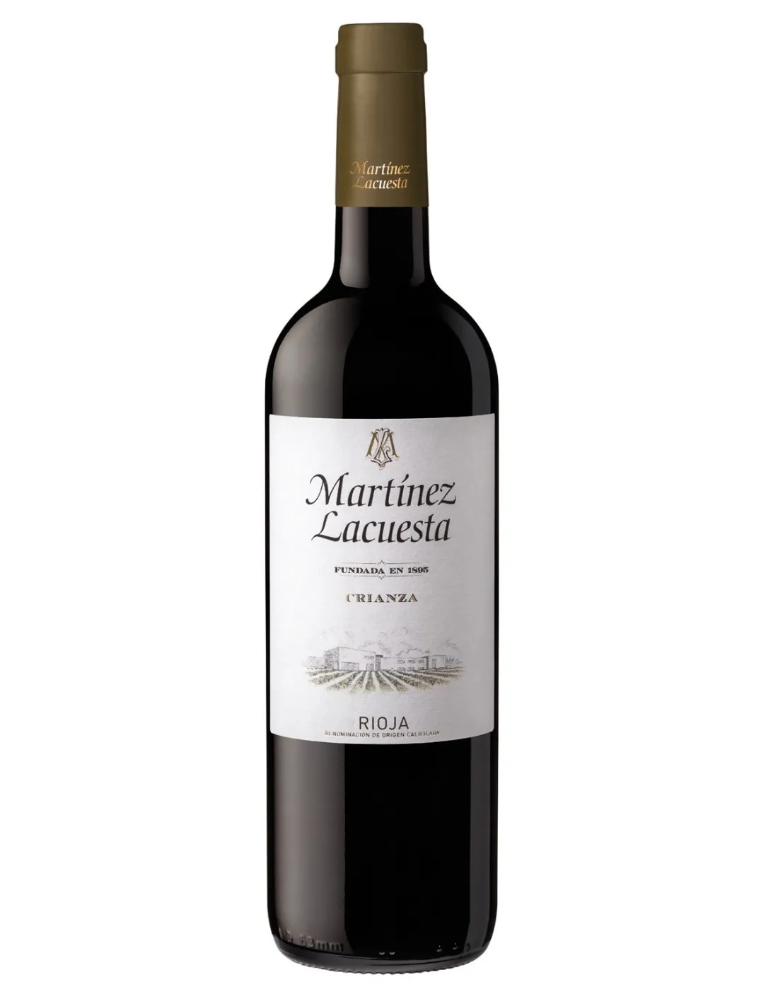 MARTINEZ LACUESTA Vino tinto crianza DO Rioja botella 75 cl