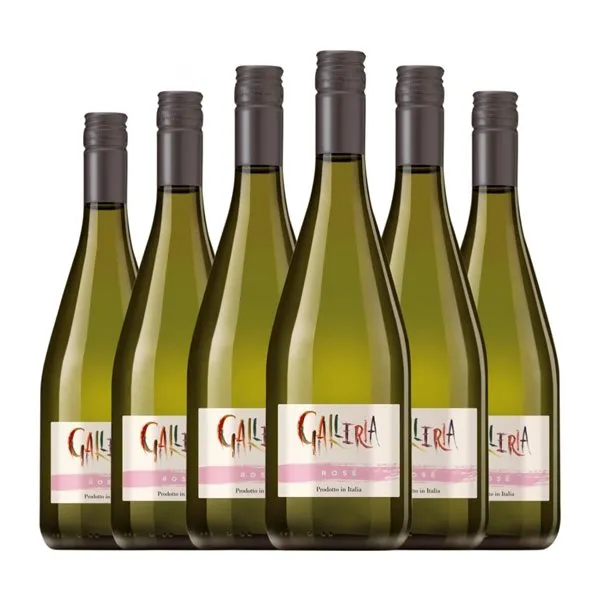 Masottina Galleria Glera Prosecco Frizzante — Espumoso de Aguja, Rosé — Rosado 75 cl Espumoso Rosado (Caja de 6 unidades)