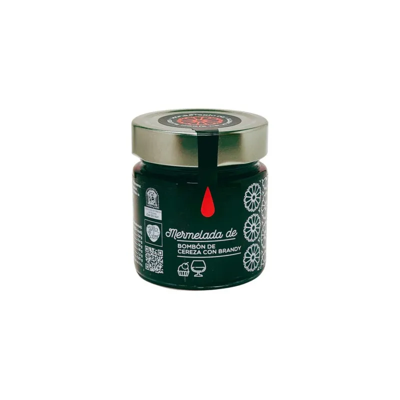 Mermelada de bombón de cereza con brandy